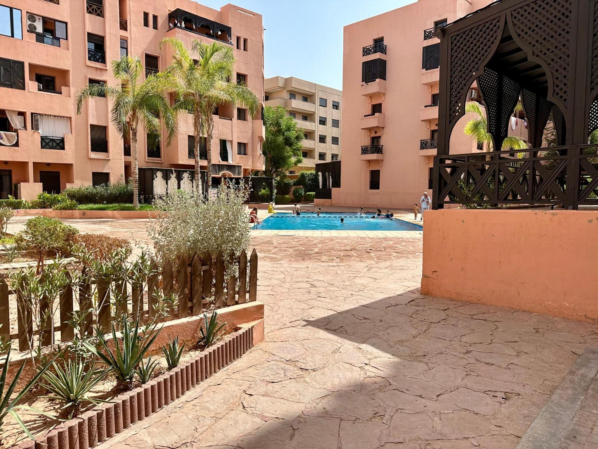 Oasis De Detente Avec Terrasse Et Vue Sur Piscine Marrakesz Zewnętrze zdjęcie