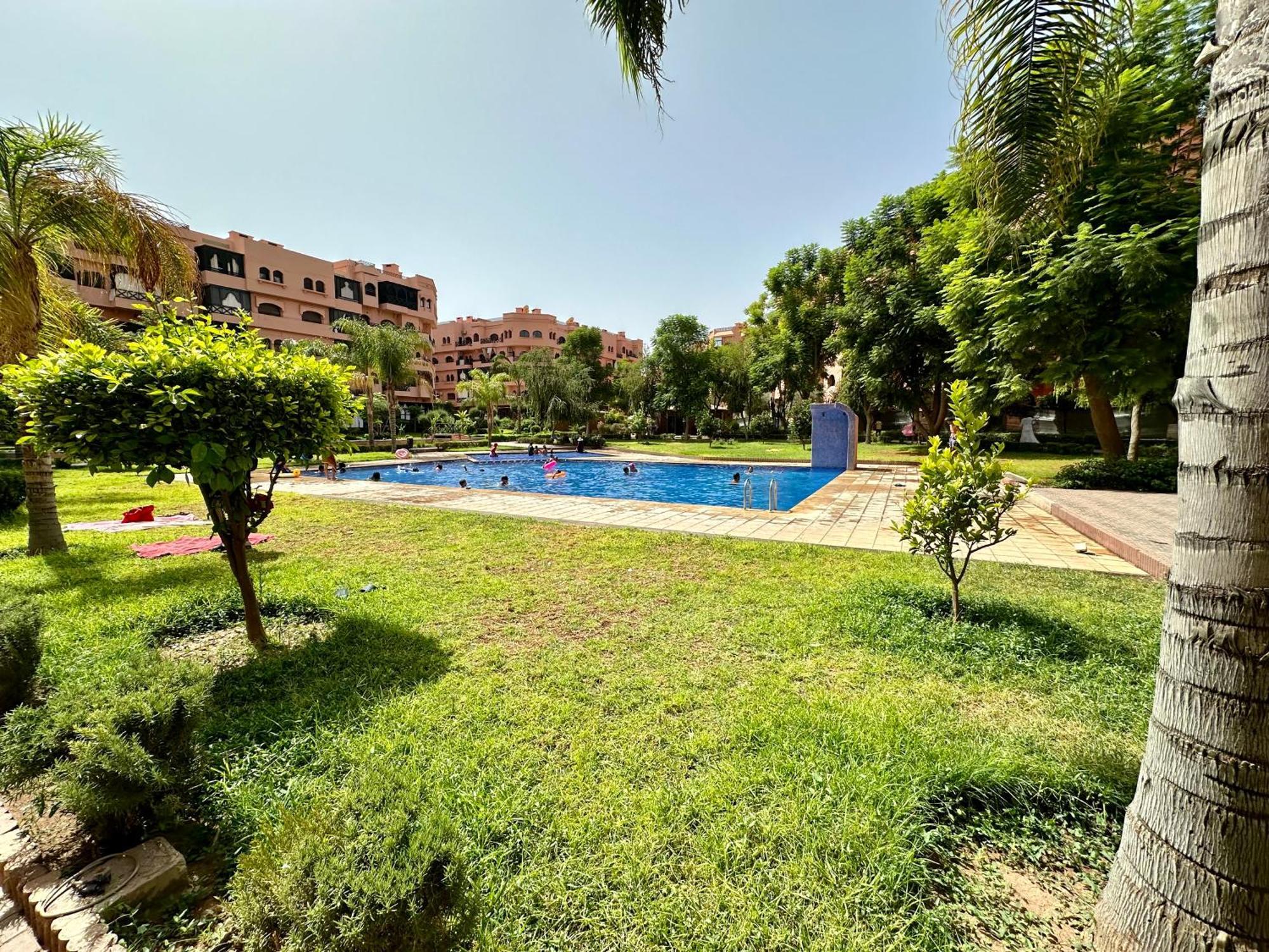 Oasis De Detente Avec Terrasse Et Vue Sur Piscine Marrakesz Zewnętrze zdjęcie