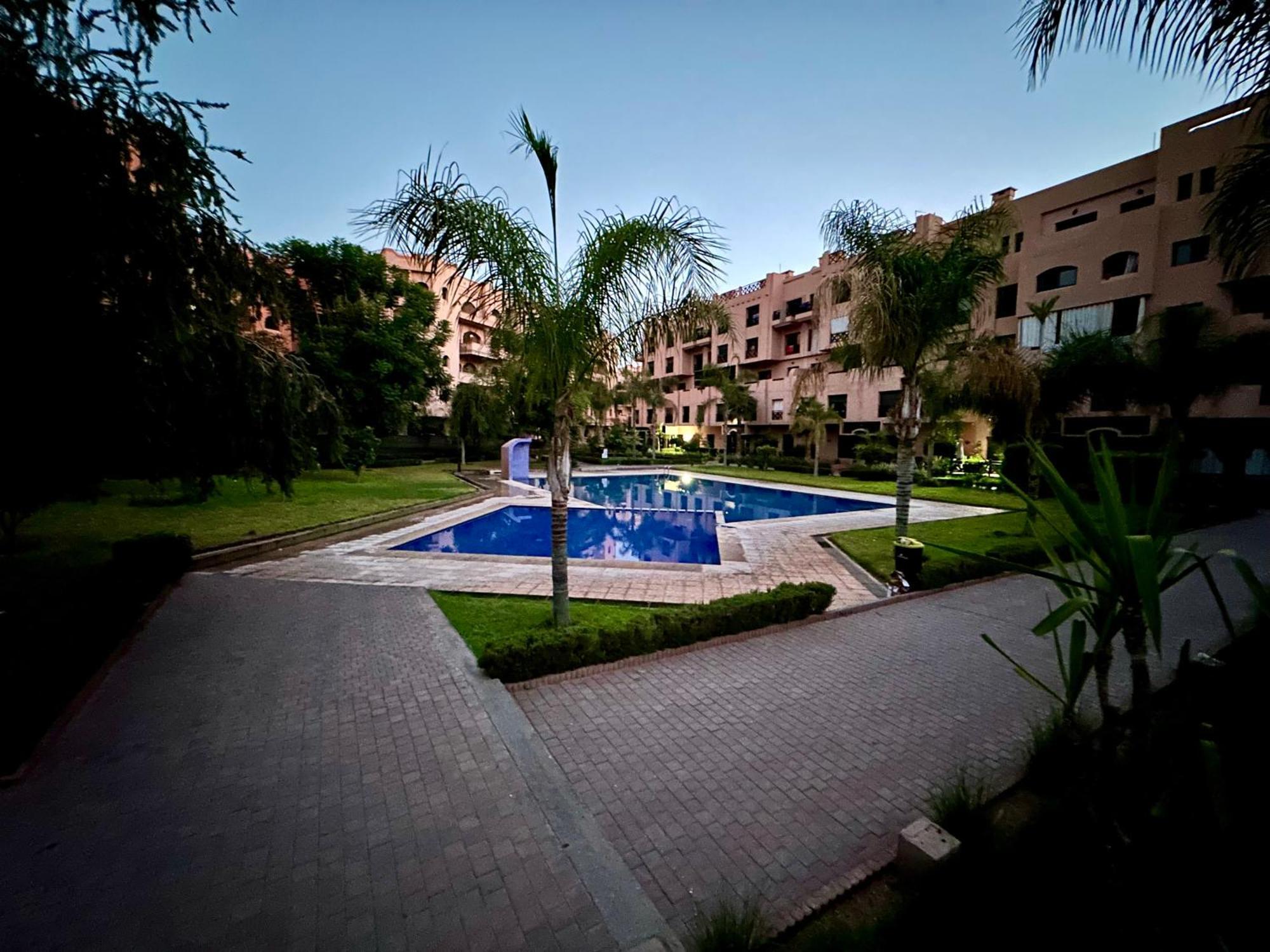 Oasis De Detente Avec Terrasse Et Vue Sur Piscine Marrakesz Zewnętrze zdjęcie