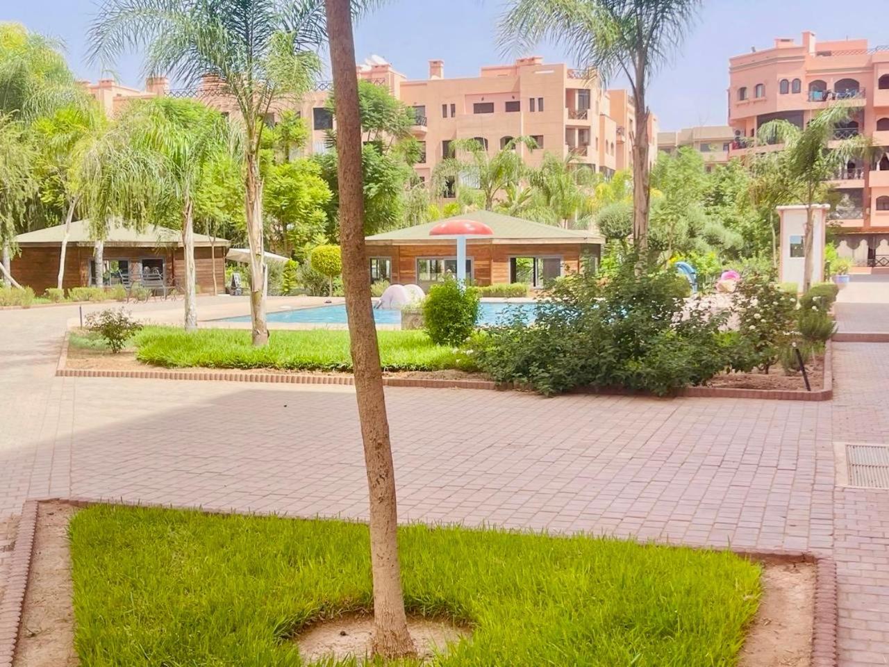 Oasis De Detente Avec Terrasse Et Vue Sur Piscine Marrakesz Zewnętrze zdjęcie