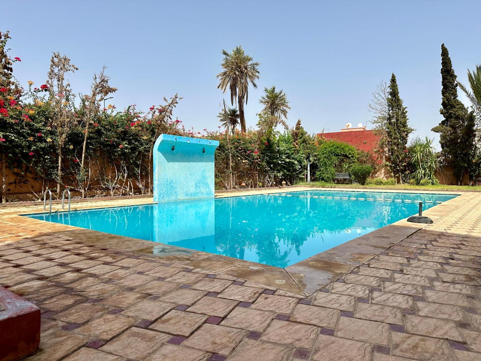 Oasis De Detente Avec Terrasse Et Vue Sur Piscine Marrakesz Zewnętrze zdjęcie